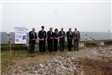 Ribbon cutting at Dennis Solar Farm