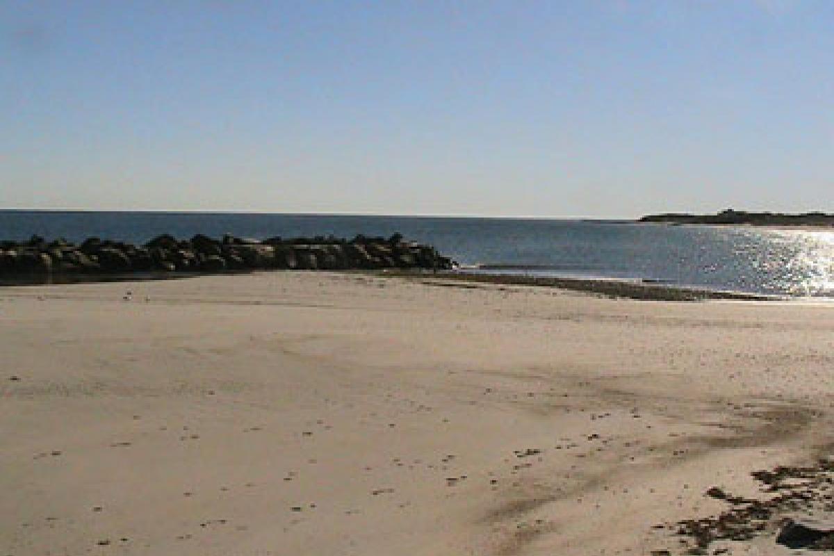 Corporation Beach - Looking out at water