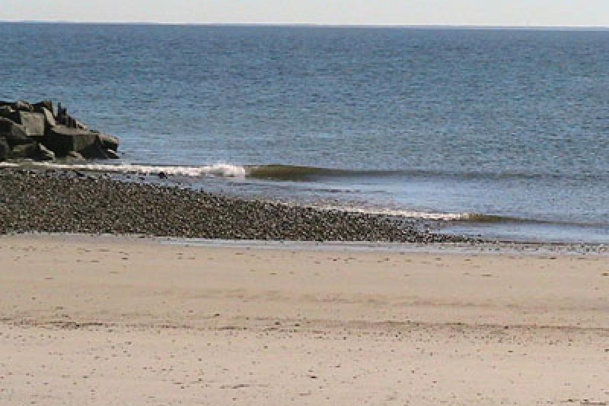 Corporation Beach - Watching the waves come in
