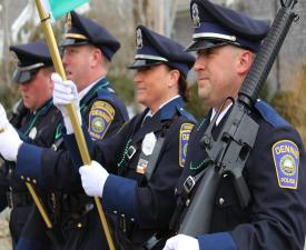 Four People in Uniform