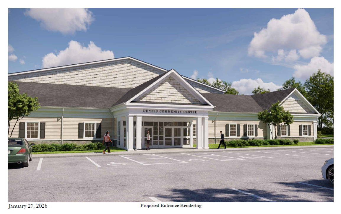 Proposed Community Center Rendering